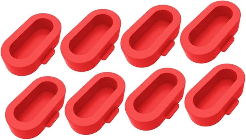 Red USB Charger Cover Dust Protector Caps For Garmin Fenix 5 5s 5x Watches - Image 1